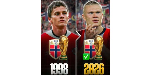 28 jaar wachten voorbij! Haaland trekt het shirt aan, Noorwegen keert terug naar het WK